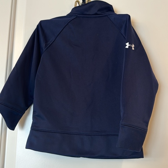 Under armor, navy blue Toddler Notre Dame Fighting Irish Jacket - Picture 4 of 7